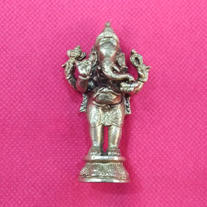 4 Hand Stane Ganesh Statue
