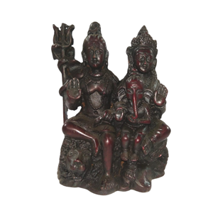 Small Shiva parbati Ganesh