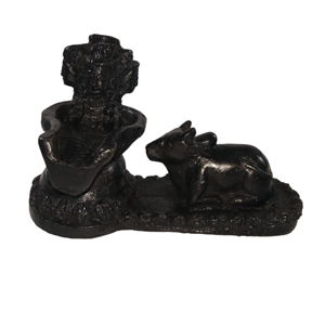 4 Face Shiva Linga With Nandi